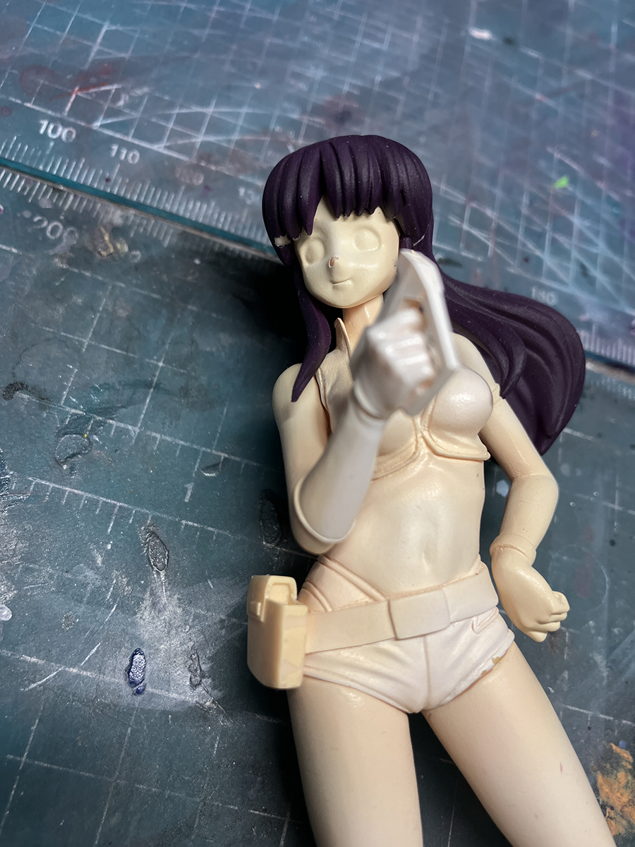 鼻の塗料がはがれてる。の画像1